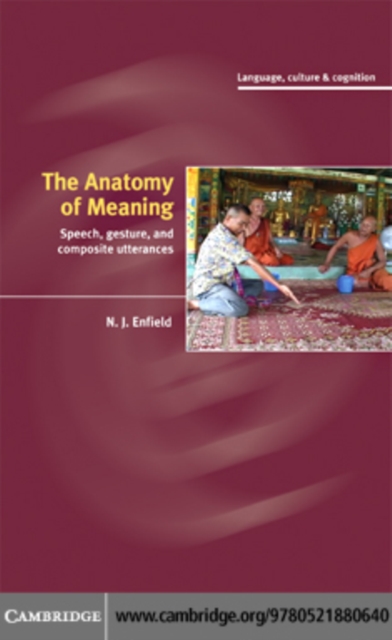 Anatomy of Meaning : Speech, Gesture, and Composite Utterances, PDF eBook