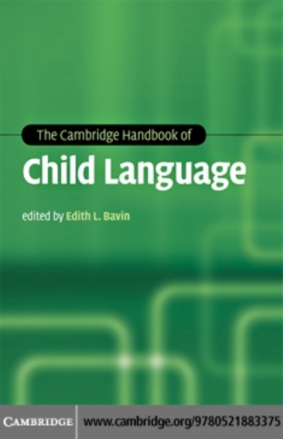 Cambridge Handbook of Child Language, PDF eBook