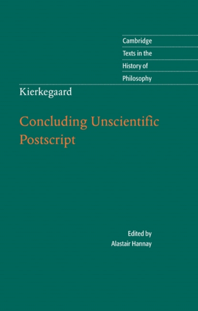 Kierkegaard: Concluding Unscientific Postscript, EPUB eBook