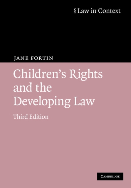 Children's Rights and the Developing Law, EPUB eBook