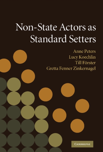 Non-State Actors as Standard Setters, EPUB eBook