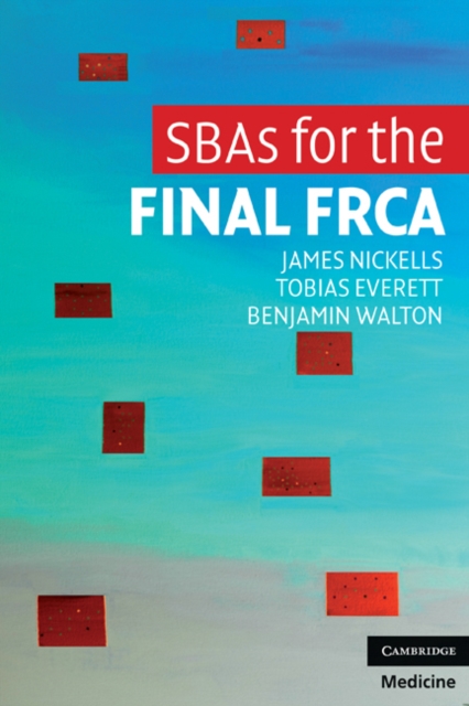 SBAs for the Final FRCA, EPUB eBook