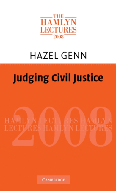 Judging Civil Justice, EPUB eBook