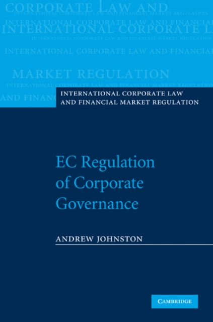 EC Regulation of Corporate Governance, EPUB eBook