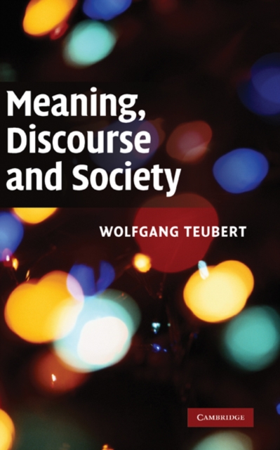 Meaning, Discourse and Society, EPUB eBook