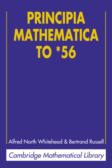 Principia Mathematica to *56, PDF eBook