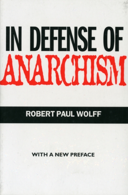 In Defense of Anarchism, Paperback / softback Book
