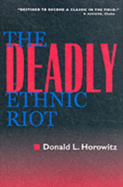 The Deadly Ethnic Riot, Paperback / softback Book
