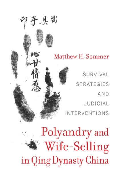 Polyandry and Wife-Selling in Qing Dynasty China : Survival Strategies and Judicial Interventions, Hardback Book