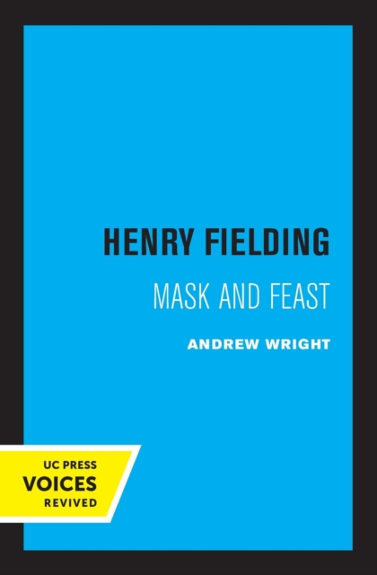 Henry Fielding : Mask and Feast, Paperback / softback Book
