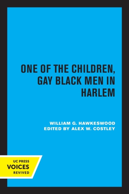 One of the Children : Gay Black Men in Harlem, Paperback / softback Book