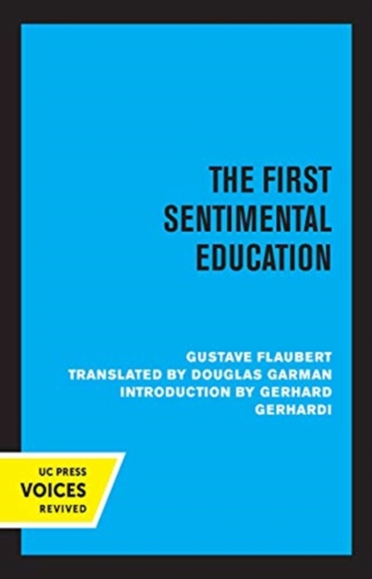 The First Sentimental Education, Hardback Book
