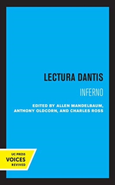 Inferno : Lectura Dantis, Hardback Book