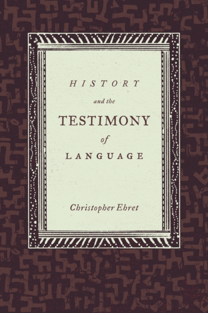 History and the Testimony of Language, EPUB eBook