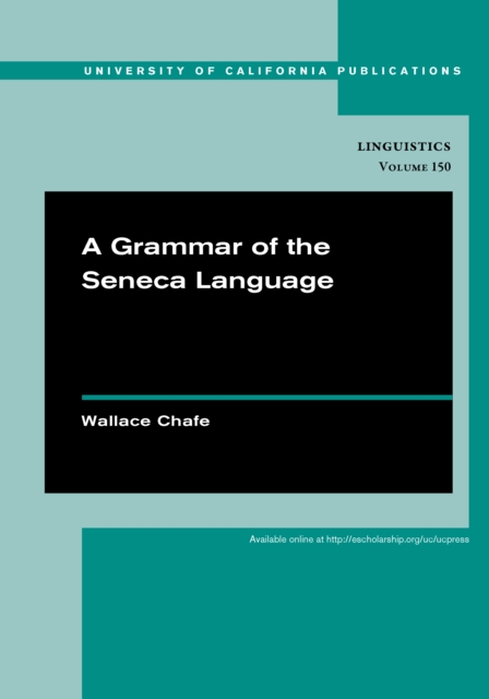 A Grammar of the Seneca Language, PDF eBook