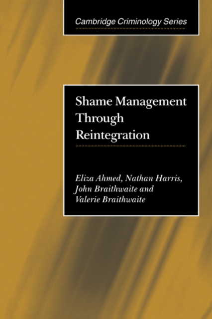 Shame Management through Reintegration, Paperback / softback Book