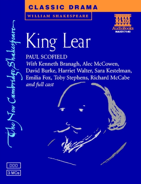 King Lear Audio Cassettes x 3, Audio cassette Book
