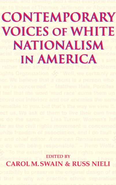 Contemporary Voices of White Nationalism in America, Paperback / softback Book