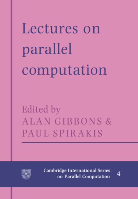 Lectures in Parallel Computation, Paperback / softback Book