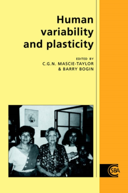 Human Variability and Plasticity, Paperback / softback Book