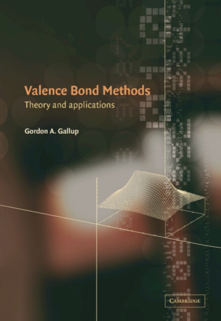 Valence Bond Methods : Theory and Applications, Paperback / softback Book
