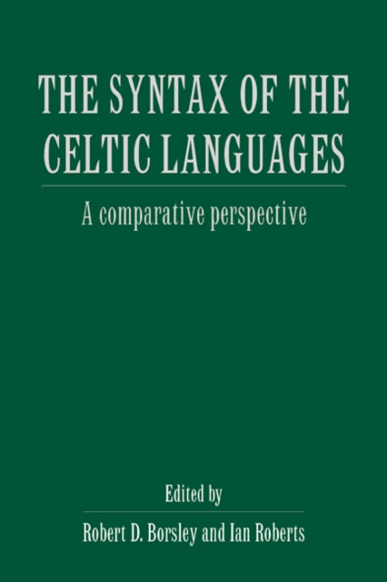 The Syntax of the Celtic Languages : A Comparative Perspective, Paperback / softback Book