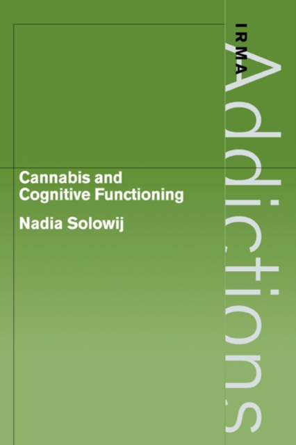 Cannabis and Cognitive Functioning, Paperback / softback Book