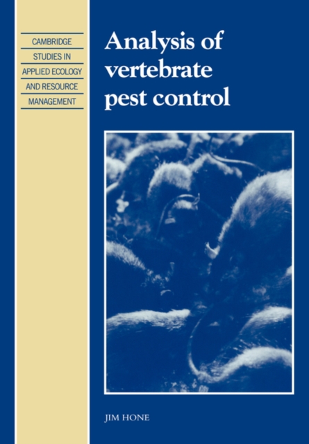 Analysis of Vertebrate Pest Control, Paperback / softback Book