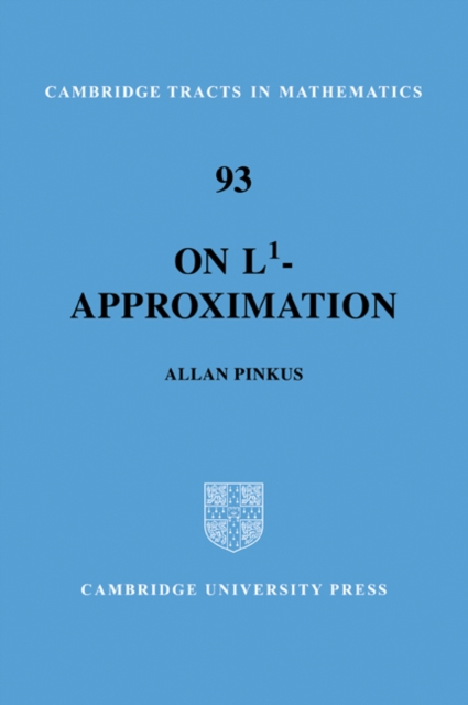 On L1-Approximation, Paperback / softback Book