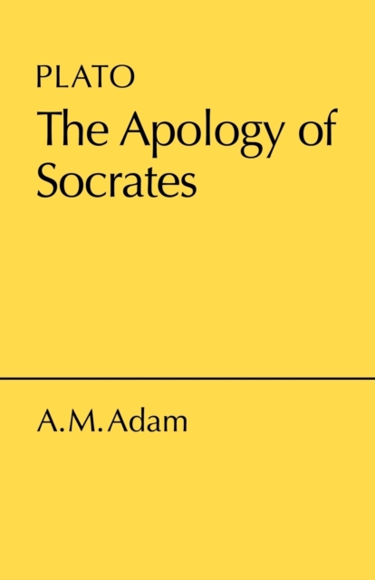 Apology of Socrates, Paperback / softback Book