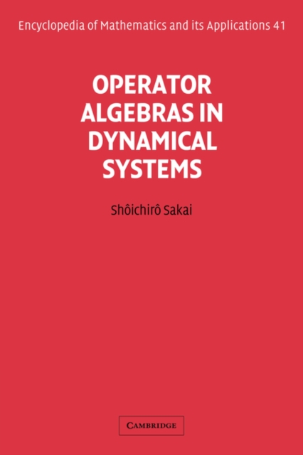 Operator Algebras in Dynamical Systems, Paperback / softback Book