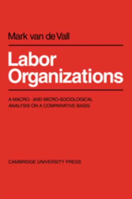 Labor Organisations : A Macro- and Micro-Sociological analysis on A Comparative Basis, Hardback Book