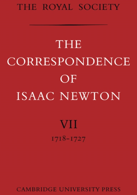 The Correspondence of Isaac Newton, Paperback / softback Book