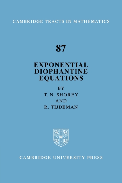 Exponential Diophantine Equations, Paperback / softback Book