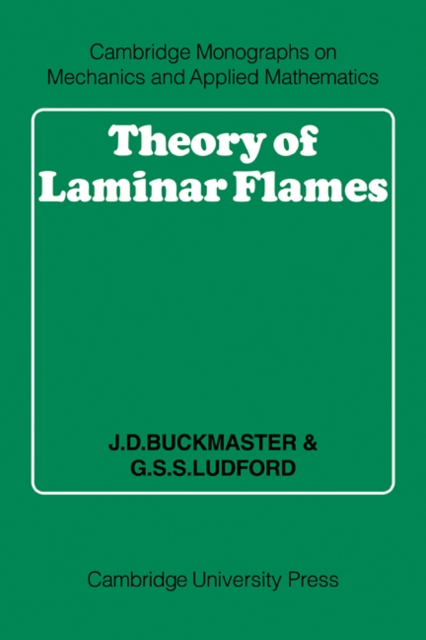 Theory of Laminar Flames, Paperback / softback Book
