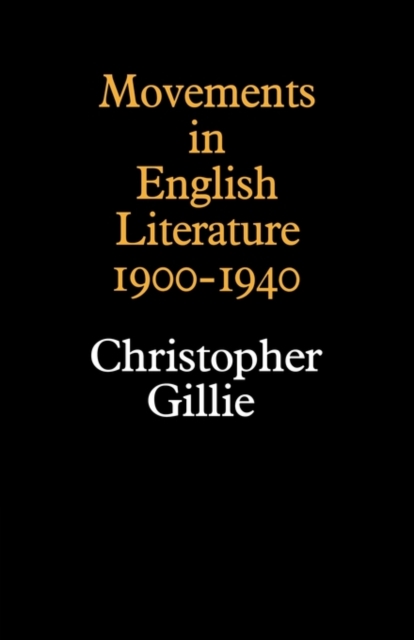 Movements in English Literature, Paperback / softback Book