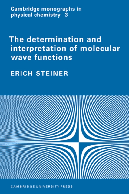 The Determination and Interpretation of Molecular Wave Functions, Paperback / softback Book