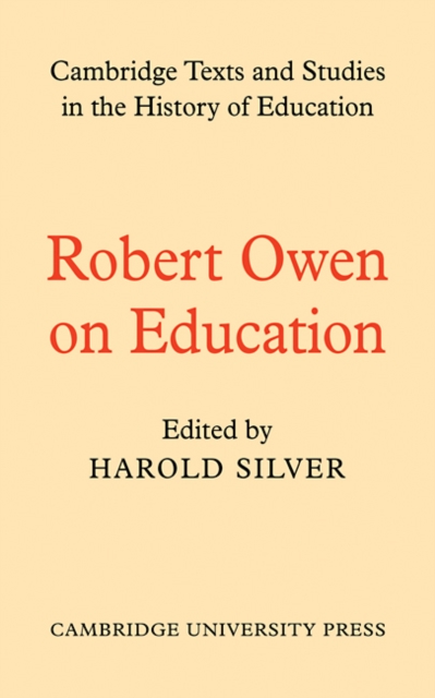 Robert Owen on Education, Paperback / softback Book