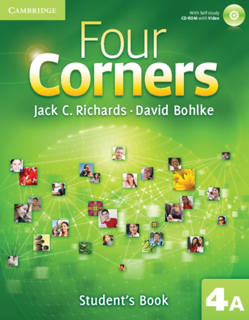 Four Corners Level 4 Student's Book A with Self-study CD-ROM, Mixed media product Book
