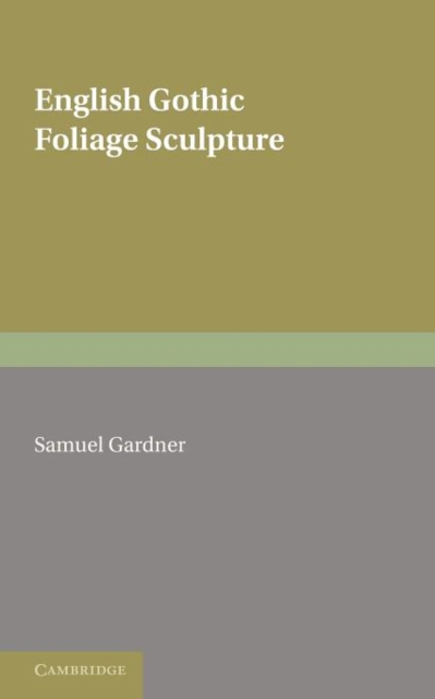 Gothic Sculpture, Paperback / softback Book
