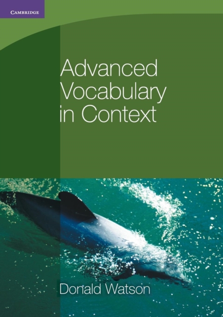 Advanced Vocabulary in Context, Paperback / softback Book