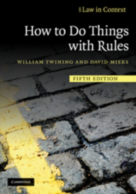 How to Do Things with Rules, Paperback / softback Book