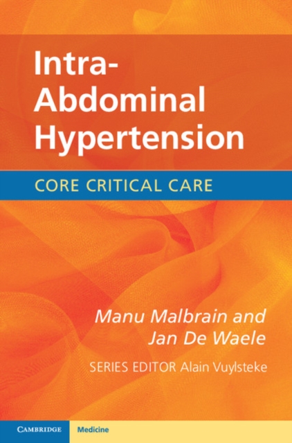 Intra-Abdominal Hypertension, Paperback / softback Book