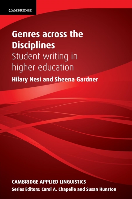 Genres across the Disciplines : Student Writing in Higher Education, Paperback / softback Book