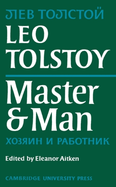 Master and Man, Paperback / softback Book