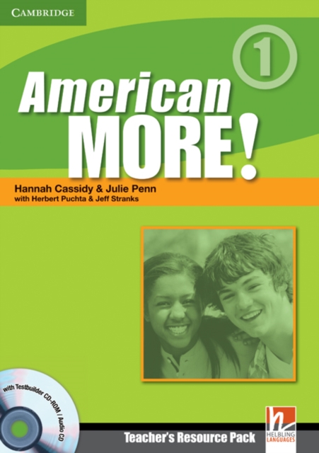 American More! Level 1 Teacher's Resource Pack with Testbuilder CD-ROM/Audio CD, Mixed media product Book