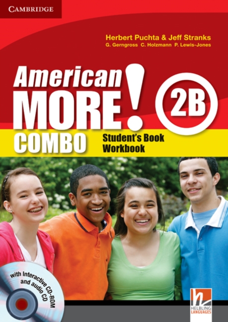 American More! Level 2 Combo B with Audio CD/CD-ROM, Mixed media product Book