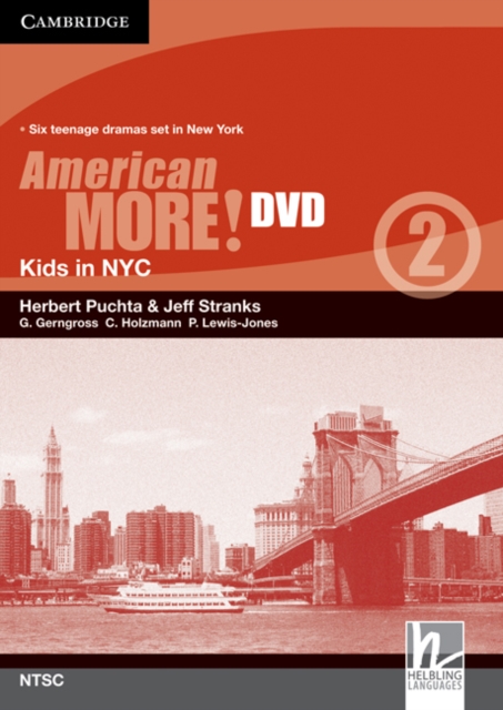 American More! Level 2 DVD (NTSC) : Kids in NYC, DVD video Book