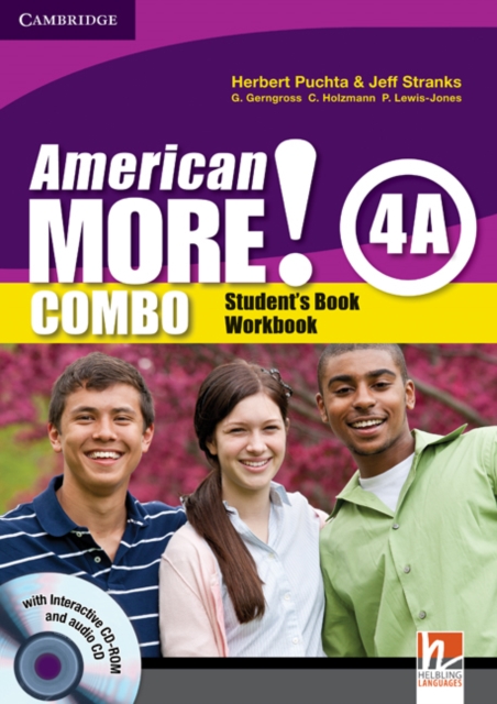 American More! Level 4 Combo a with Audio CD/CD-ROM, Mixed media product Book