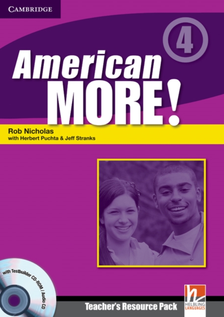 American More! Level 4 Teacher's Resource Pack with Testbuilder CD-ROM/Audio CD, Mixed media product Book